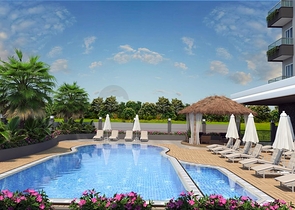 Новый проект районе пляжа Клеопатра в 200 м от моря