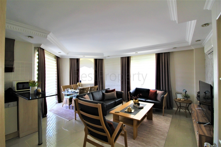 Апартаменты 2+1 в спокойном и спальном районе Джикджилли 