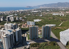 Двухкомнатная квартира в районе Махмутлар