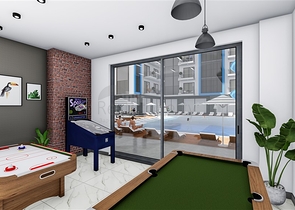 Квартира 1+1 в районе Оба