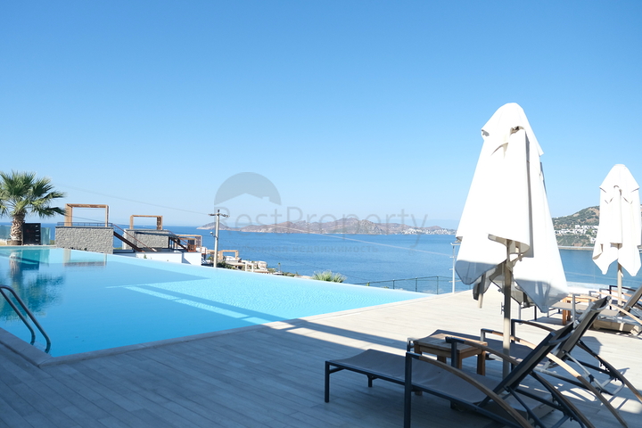 Видовые апартаменты 2+1 с террасой в районе Коюнбаба