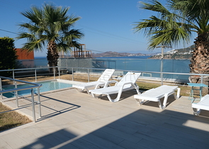 Видовые апартаменты 2+1 с террасой в районе Коюнбаба