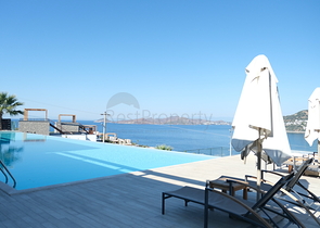 Видовые апартаменты 2+1 с террасой в районе Коюнбаба