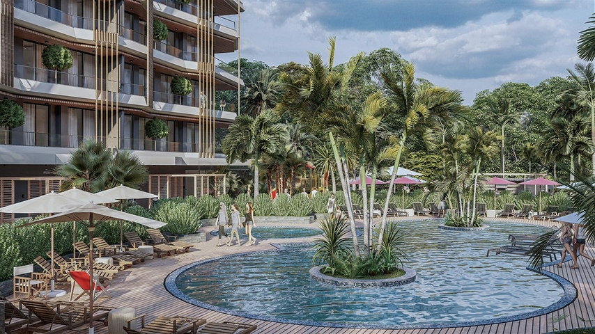 Новый комплекс в экологически чистом районе Демирташ