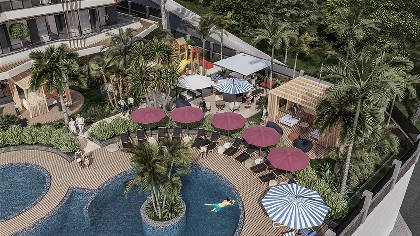 Новый комплекс в экологически чистом районе Демирташ