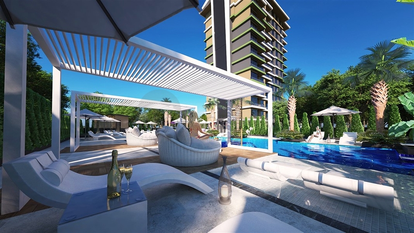 Жилой комплекс премиум- класса в Махмутларе