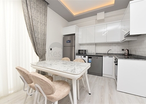 Квартира 2+1 с мебелью и техникой в новом комплексе в районе Инжекум 