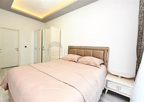 Квартира 2+1 с мебелью и техникой в новом комплексе в районе Инжекум 