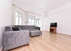 Трехкомнатная квартира с отдельной кухней в районе пляжа Клеопатры