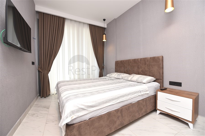 Шикарная квартира на первой линии в районе Каргыджак 