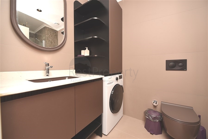 Шикарная квартира на первой линии в районе Каргыджак 