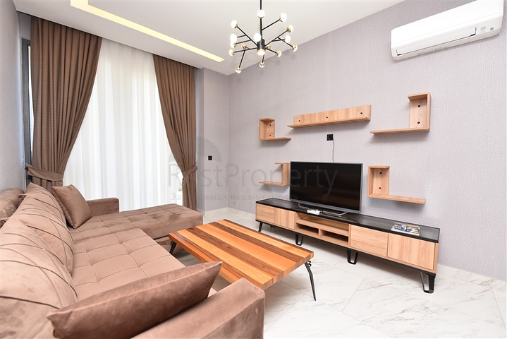 Шикарная квартира на первой линии в районе Каргыджак 