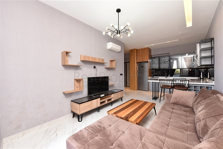 Шикарная квартира на первой линии в районе Каргыджак 