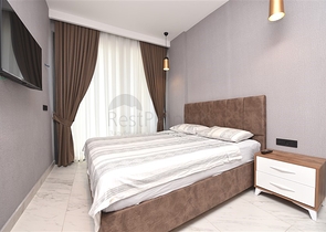 Шикарная квартира на первой линии в районе Каргыджак 