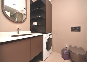 Шикарная квартира на первой линии в районе Каргыджак 