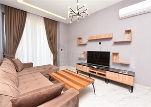 Шикарная квартира на первой линии в районе Каргыджак 