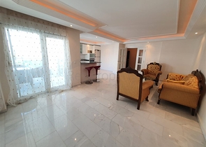 Квартира 2+1 на первой береговой линии в Тосмуре