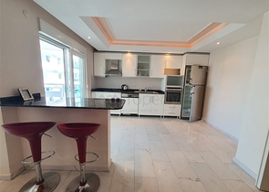 Квартира 2+1 на первой береговой линии в Тосмуре