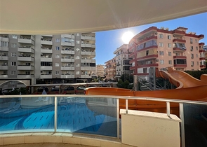 Апартаменты 2+1 в 300 метрах от Средиземного моря в Махмутларе 