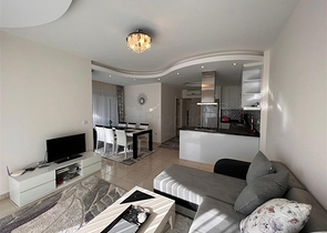 Апартаменты 2+1 в 300 метрах от Средиземного моря в Махмутларе 