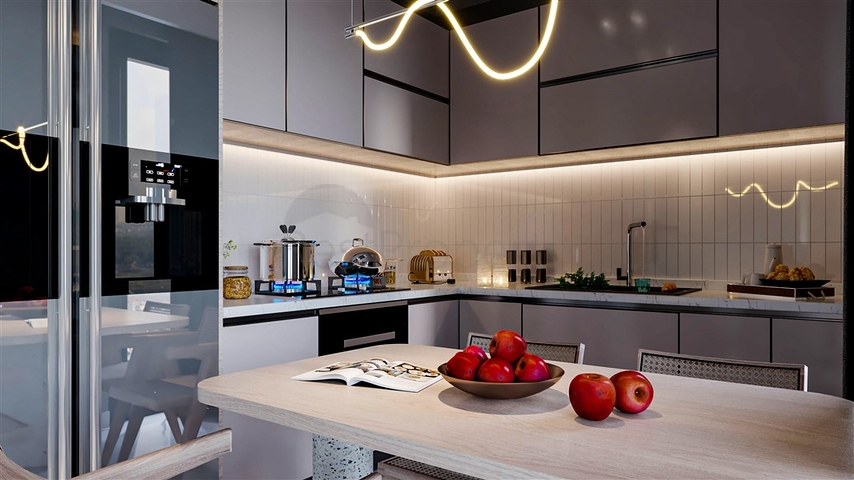 Новый стильный инвестиционный проект в районе Кестель