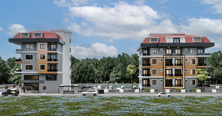 Новый стильный инвестиционный проект в районе Кестель