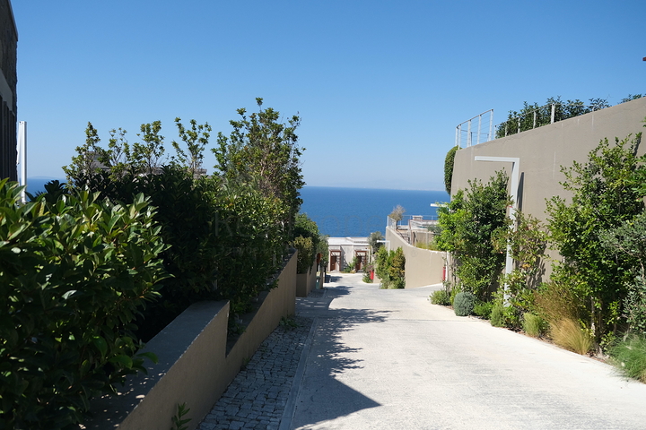 Вилла 3+1 в элитном комплексе с видом на море в районе Ялыкавак