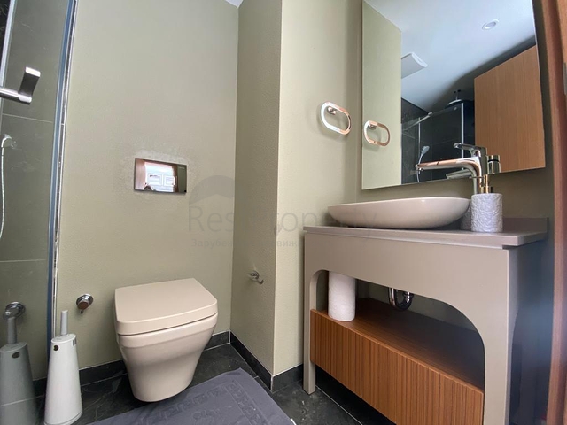 Вилла 3+1 в элитном комплексе с видом на море в районе Ялыкавак