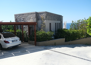 Вилла 3+1 в элитном комплексе с видом на море в районе Ялыкавак