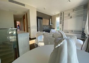 Вилла 3+1 в элитном комплексе с видом на море в районе Ялыкавак