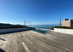 Вилла 3+1 в элитном комплексе с видом на море в районе Ялыкавак