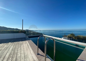 Вилла 3+1 в элитном комплексе с видом на море в районе Ялыкавак