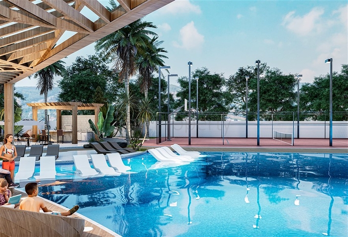 Новый жилой комплекс в районе Каргыджак