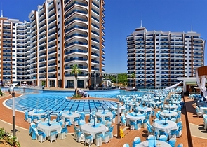 Четырехкомнатные апартаменты в Махмутларе