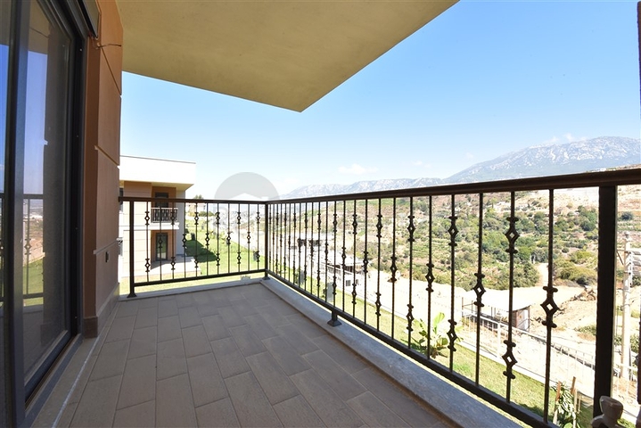 Вилла 3+1 в озелененном районе Каргыджак