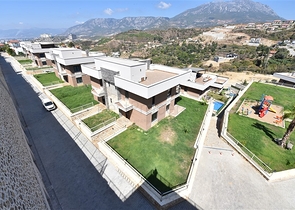 Вилла 3+1 в озелененном районе Каргыджак