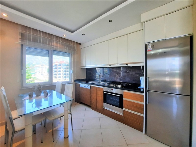 Квартира планировкой 1+1 с видом на море в районе Кестель