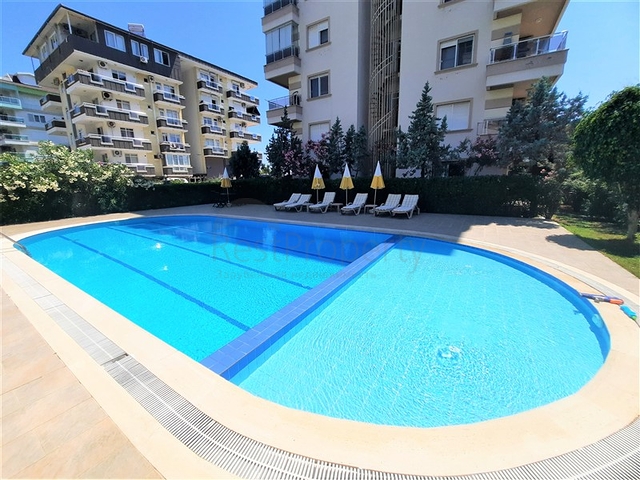 Квартира планировкой 1+1 с видом на море в районе Кестель