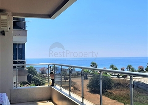 Квартира планировкой 1+1 с видом на море в районе Кестель