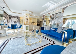 Квартира 2+1 на берегу моря в Махмутларе