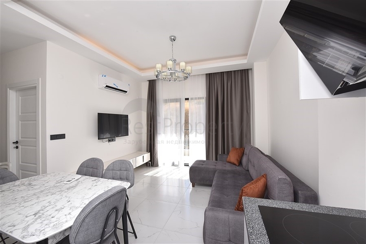 Двухкомнатная квартира в районе Махмутлар