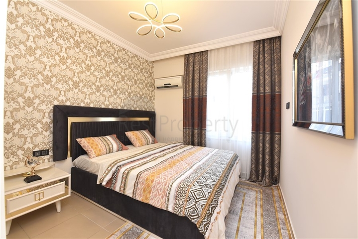 Квартира 2+1 в уютном озелененном комплексе в Оба