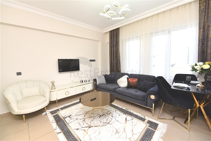 Квартира 2+1 в уютном озелененном комплексе в Оба