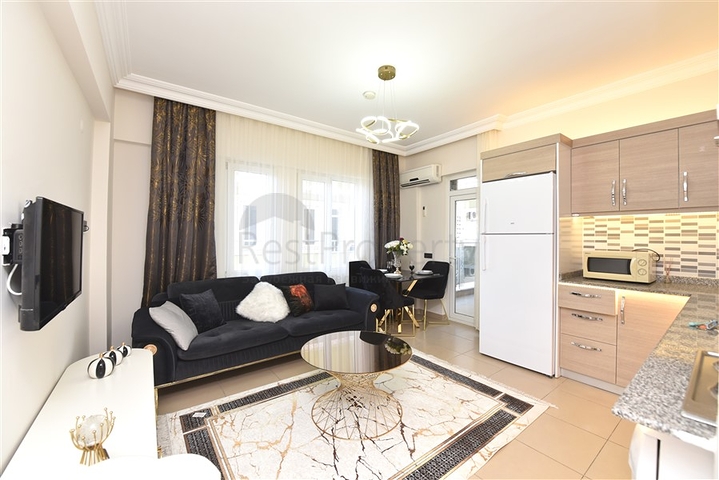 Квартира 2+1 в уютном озелененном комплексе в Оба