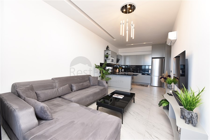 Квартира 1+1 с видом на море в новом комплексе