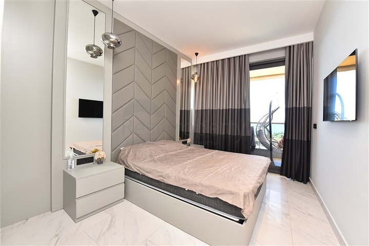 Квартира 1+1 с видом на море в новом комплексе