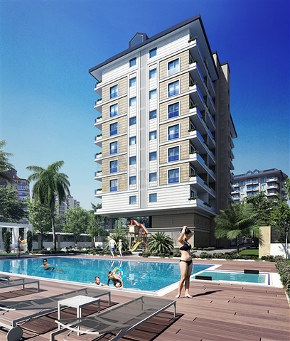 Новый жилой комплекс в районе Махмутлар