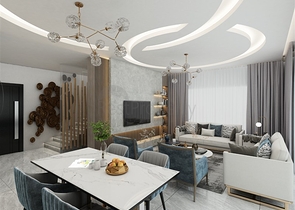 Роскошный проект вилл в Каргыджаке