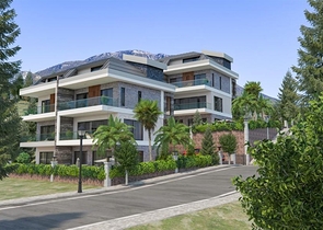 Роскошный проект вилл в Каргыджаке