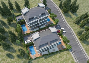 Роскошный проект вилл в Каргыджаке